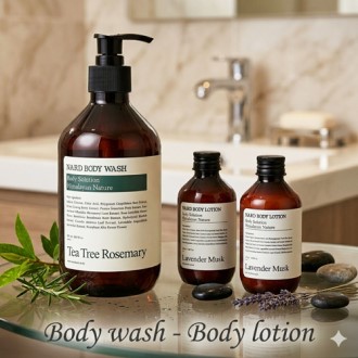 ���� �ٵ���� 500ml + �ٵ�μ� 100ml 2�� + �����̽�