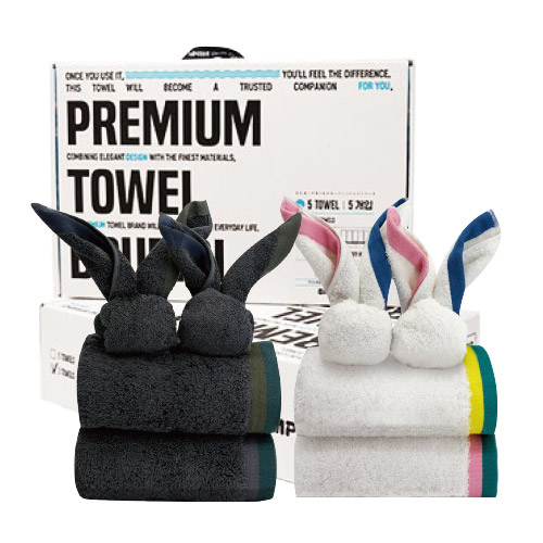 [2Towel+2HandTowel] ����� ��� �����̾� Ÿ�� 40�� 200g ����Ʈ ��Ʈ